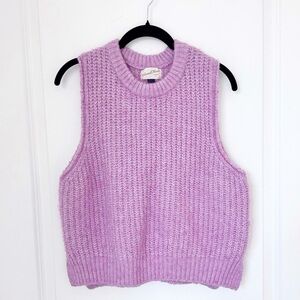 💜Universal Thread Lilac Purple Knit Sweater Vest S